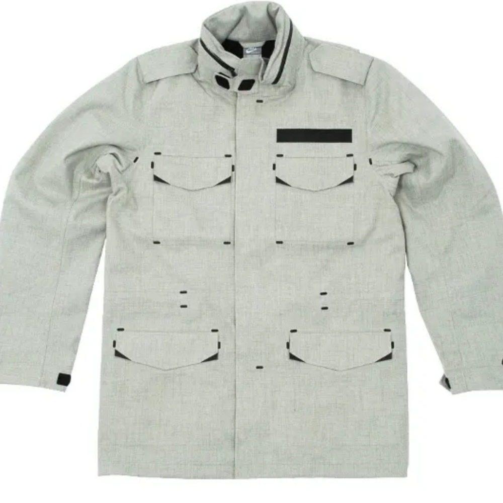 Nike Stormfit Wool M65 Heather Grey Jacket